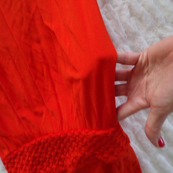 Maeve orange maxi Boho dress 4 - Picture 5 of 11